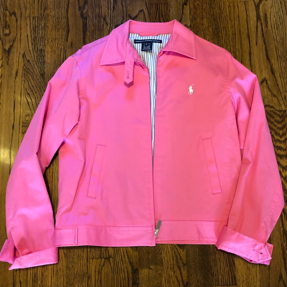 Polo Ralph Lauren pink jacket size small